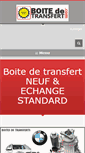 Mobile Screenshot of boitedetransfert.com